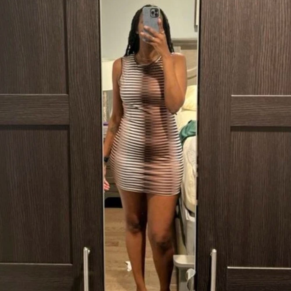 COPY - Geo Print Bodycon dress